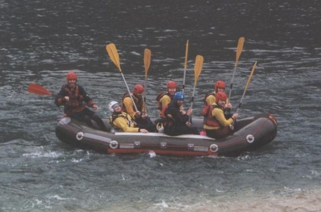 Rafting na província de Veneza 